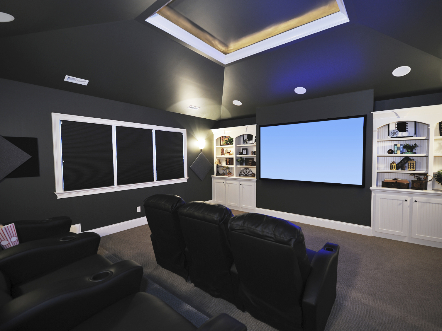 best colors for media room