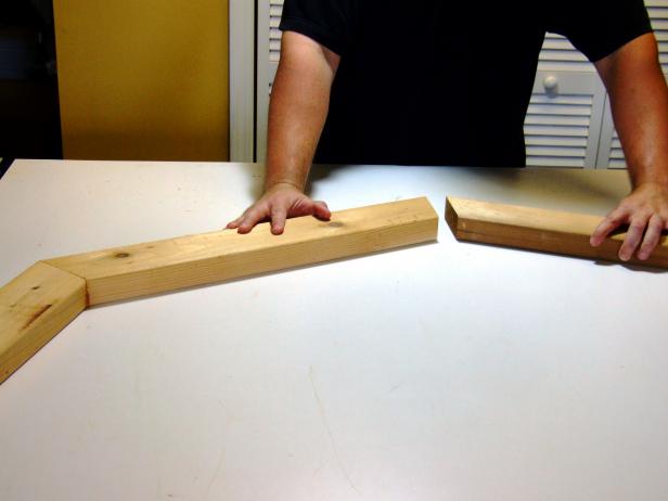 Once you have cut the seat slats, dry fit them on a level work surface to ensure they will rest securely.