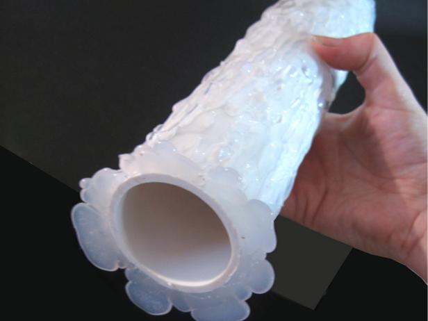 Create a Base Use Hot Glue to Make a Candle Base