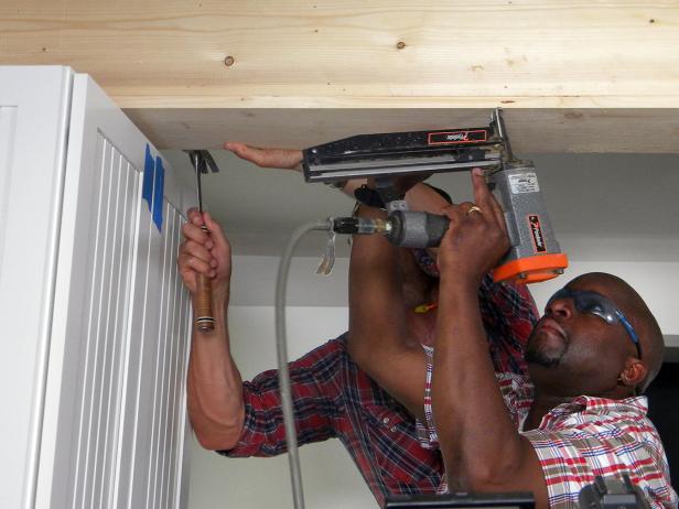 Minor adjustments may be needed as the bottom cut is aligned while moving down the girder.