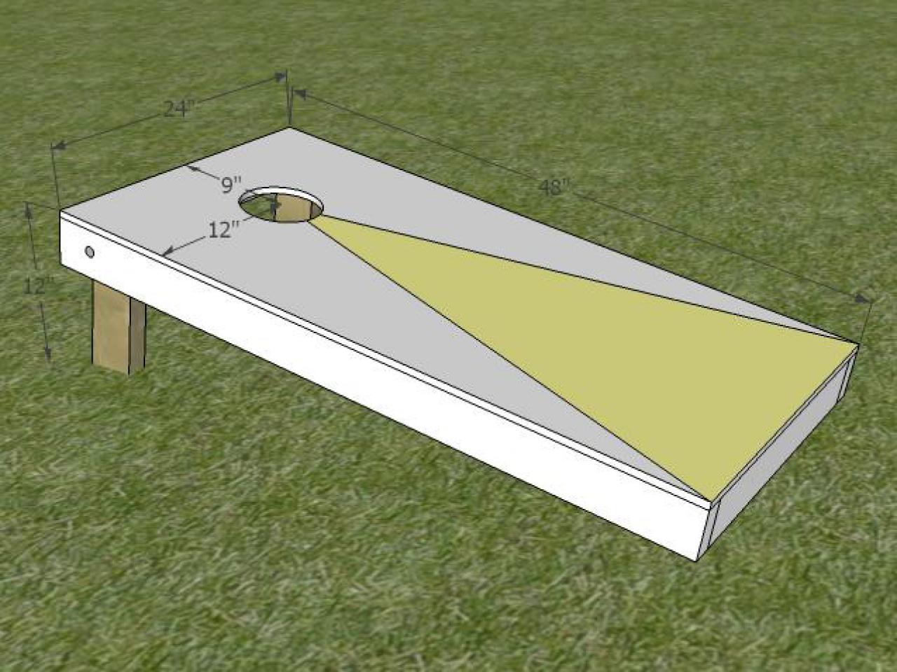 How to Build a Regulation Cornhole Set howtos DIY