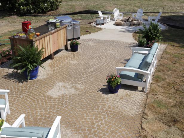 Finished Stone Patio Finishing Your Stone Patio