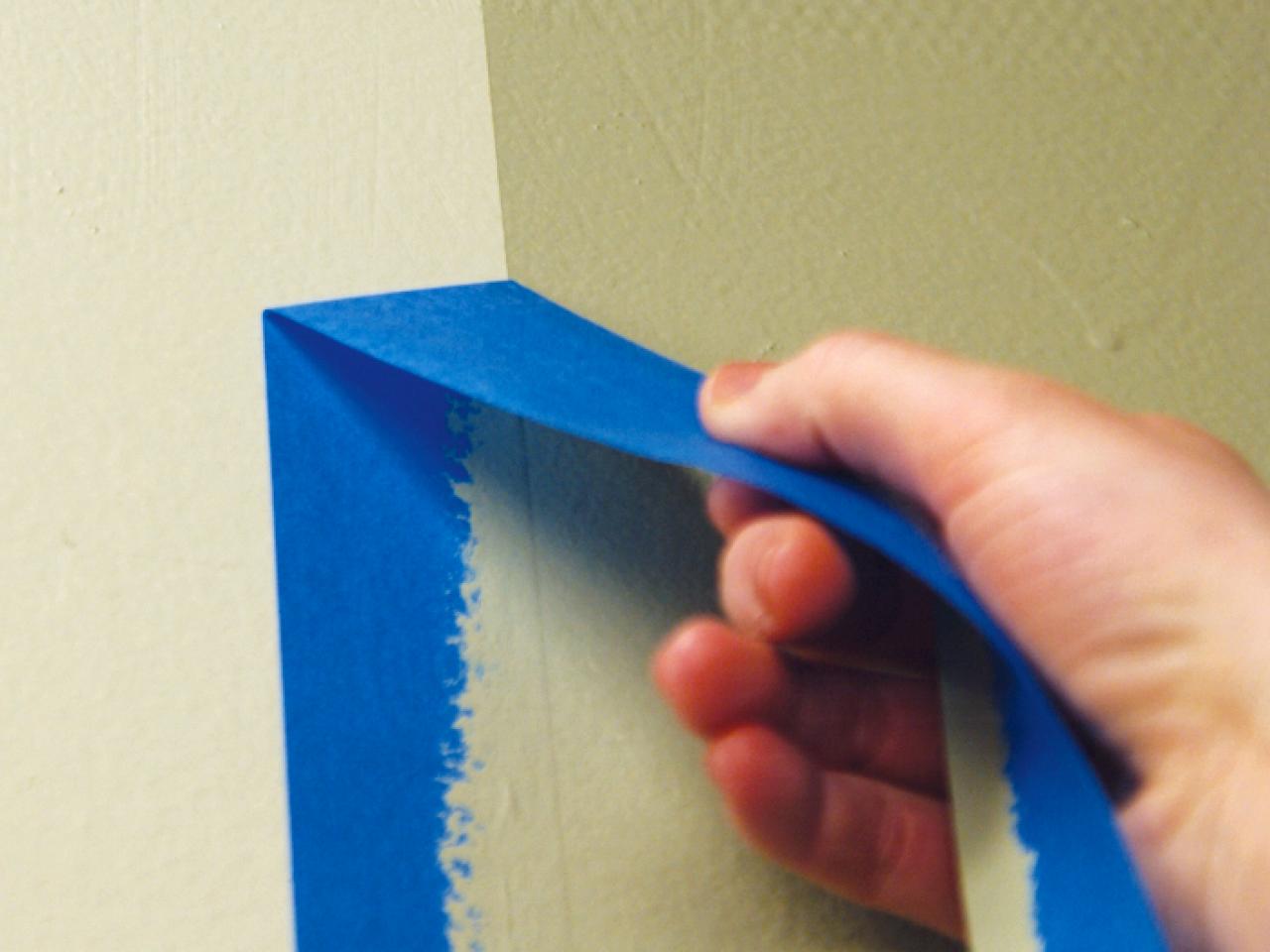 Paint Designs On Walls With Tape Ideas wall designs with painters tape i had a hard time painting and Ci Sherwin Williams_pulling Blue Tape Off Wall_s4x3 Paint Designs On Walls With Tape Ideas how to paint a diamond accent wall with scotchblue tape thefrugalhomemakercom Ci Sherwin Williams_pulling Blue Tape Off Wall_s4x3