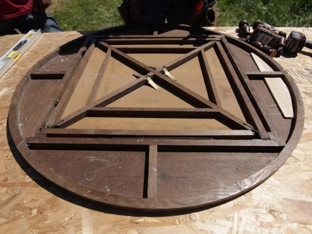 When using reclaimed and antique materials, always keep the remnants and drops to repurpose in other projects and check materials for cracks and any other structural damage.