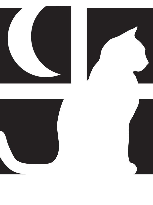 Cat In Window Pumpkin Carving Stencil Photos DIY