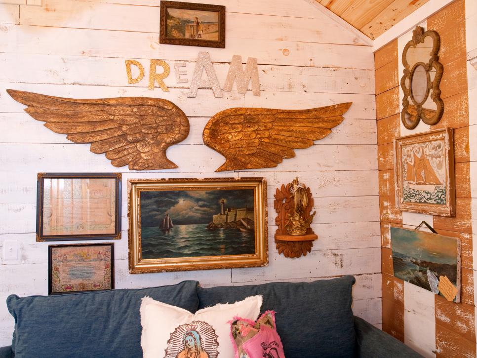 Decorate With Upcycled Wall Art, Shelves and Storage DIY