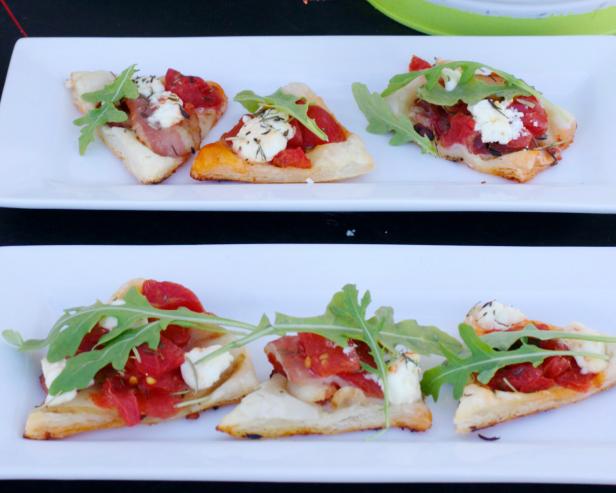 CI-Manvi-Droni_tomato-goat-bacon-cheese-puffs-triangles_4x3 CI-Manvi-Droni_tomato-goat-bacon-cheese-puffs-triangles_4x3