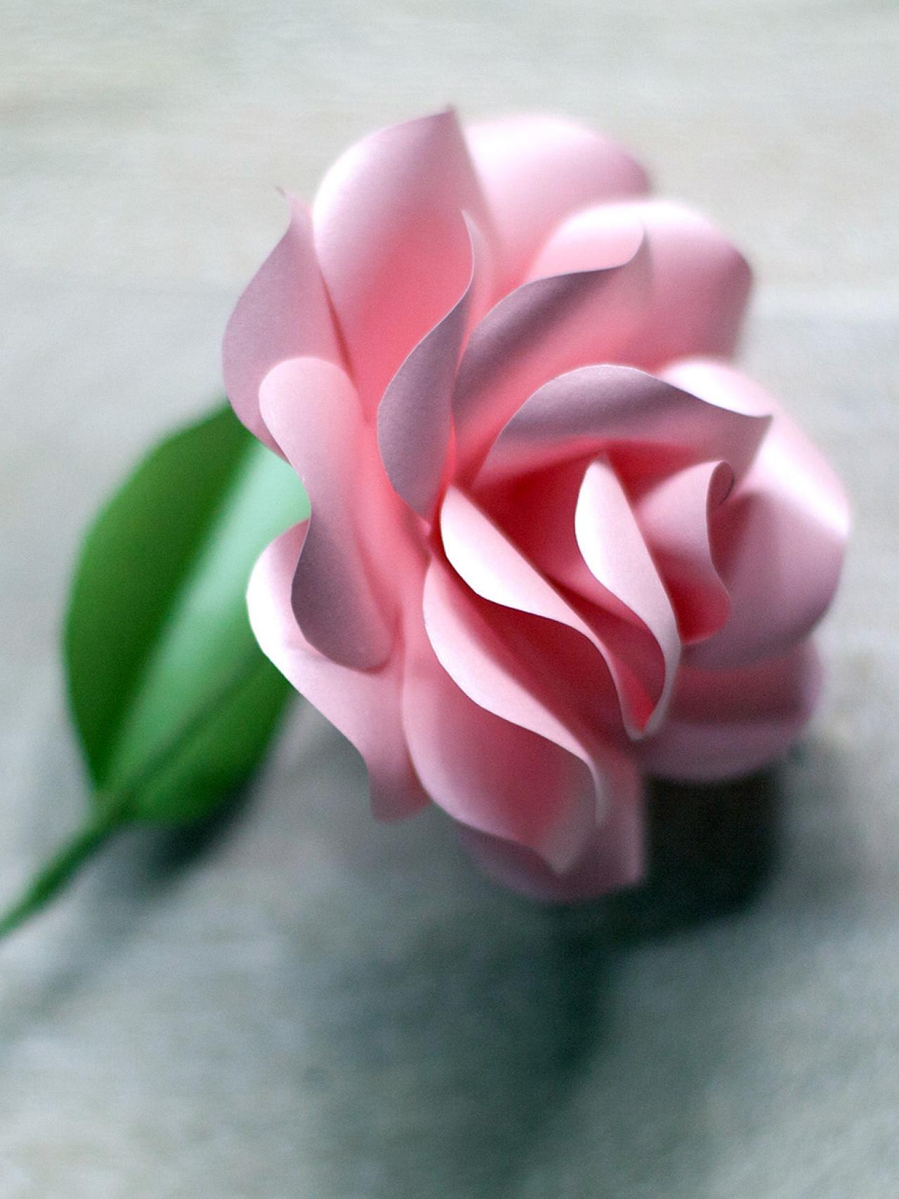 How To Make Paper Roses How Tos Diy