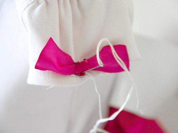 Princess Dress Costume Sew Bow