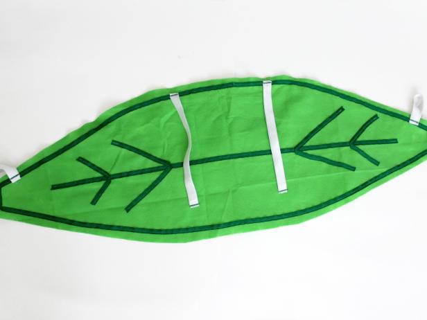 Finished leaf arm wings.