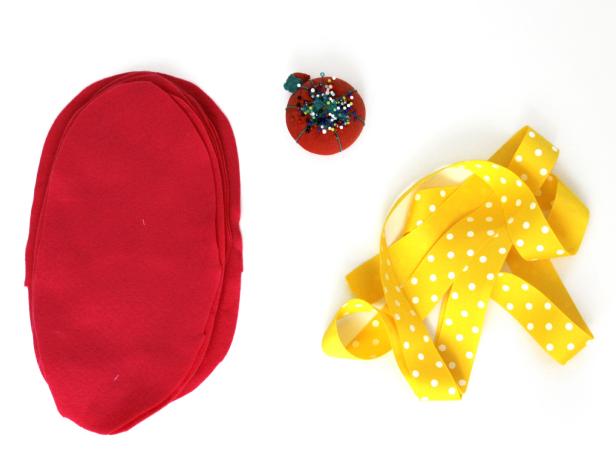 Materials for Petal headband