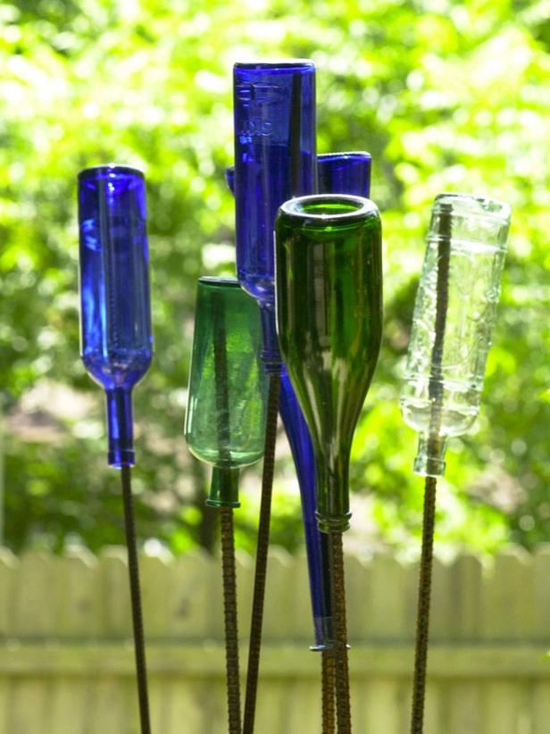 Inspiration for DIY Bottle Trees | DIY
