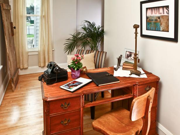 Rehab Addict: 4th Street, Home Office After Rehab Addict: 4th Street, Home Office After
