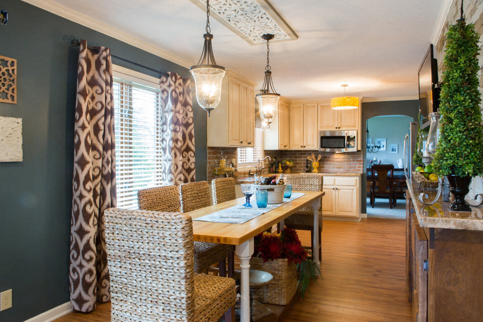 Design Ideas for EatIn Kitchens DIY