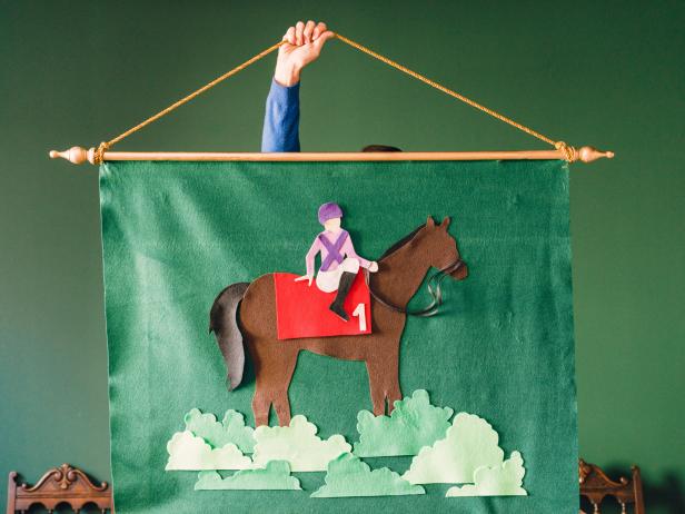 Add Rope to the Finished Wall Hanging Add Rope to the Finished Wall Hanging