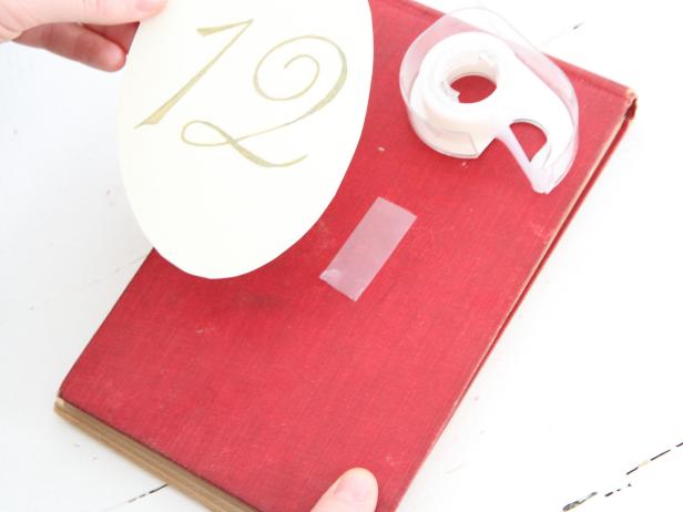 Vintage Book Table Numbers Step 10 Vintage Book Table Numbers Step 10