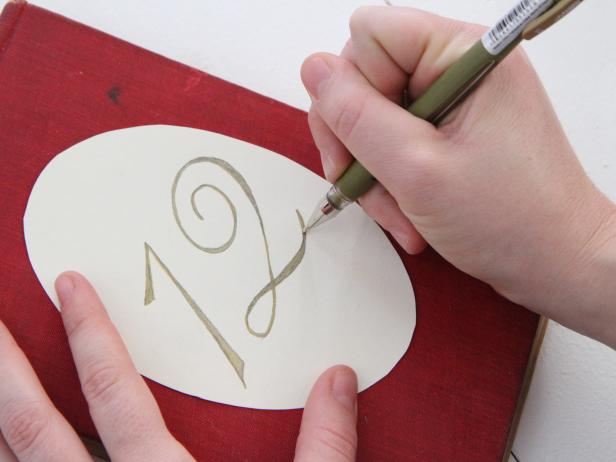 Vintage Book Table Numbers Step 8 Vintage Book Table Numbers Step 8
