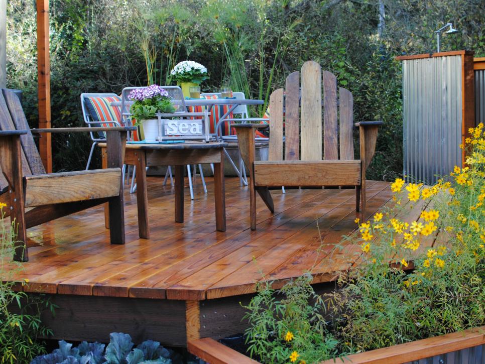 Pictures of beautiful backyard decks, patios and fire pits  DIY