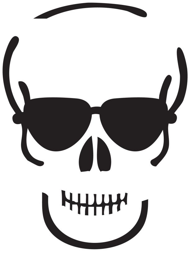 Cool Skull Pumpkin Carving Stencil Photos DIY