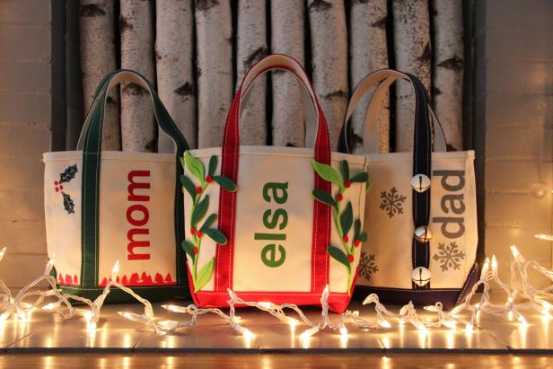 Stockings hung by the chimney with care might be a Christmas tradition, but that doesn’t make it any easier to fill them. If fitting oddly-sized stocking stuffers into too-tight stockings leaves you fuming, try a Christmas tote instead!