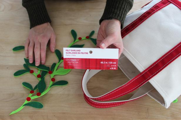 DIY Christmas Stocking Tote DIY Christmas Stocking Tote