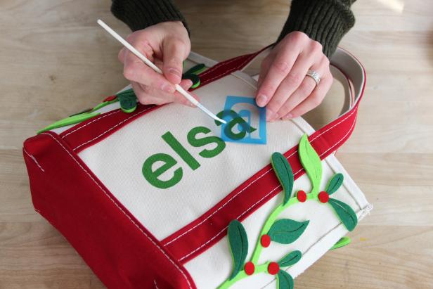 DIY Christmas Stocking Tote DIY Christmas Stocking Tote