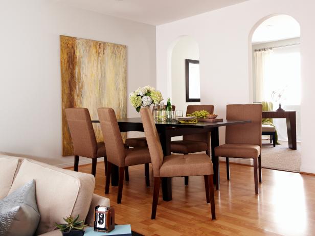 Modern Neutral Dining Room Modern Neutral Dining Room