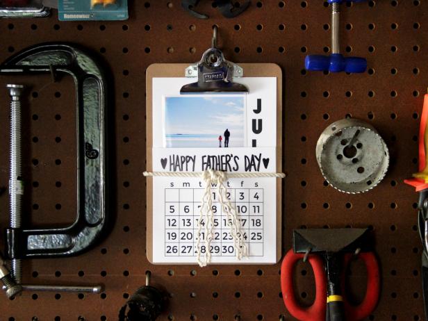 DIY Father's Day Calendar DIY Father's Day Calendar