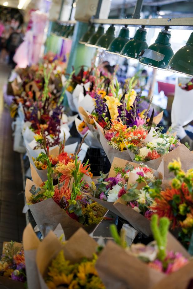 Fresh Flowers at Pike Place Market Fresh Flowers at Pike Place Market