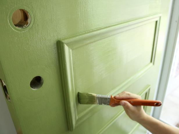 Learn How To Paint Your Front Door How Tos Diy