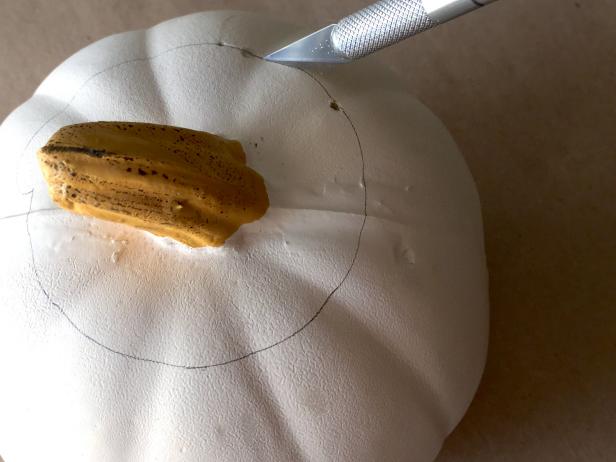 DIY Craft Pumpkin Vase DIY Craft Pumpkin Vase