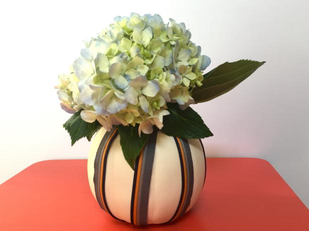 DIY Craft Pumpkin Vase DIY Craft Pumpkin Vase