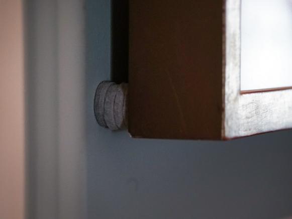 Use Furniture Pads to Help Frames Stay Even Use Furniture Pads to Help Frames Stay Even