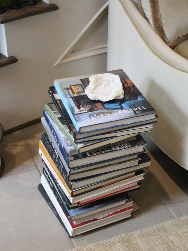 Books As Side Table Books As Side Table