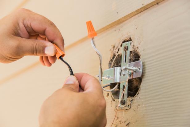 Replacing a Sconce Replacing a Sconce