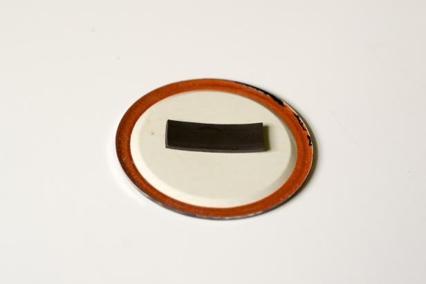 Add Magnet to Back of Canning Lid Back of Canning Lid with Magnet