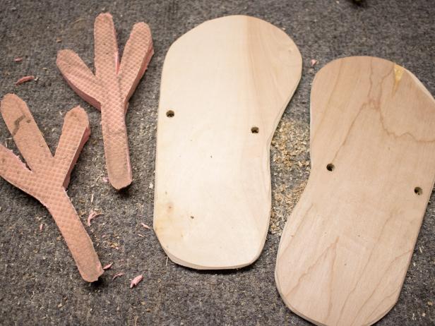 DIY Wooden Beach Footprint Toys DIY Wooden Beach Footprint Toys
