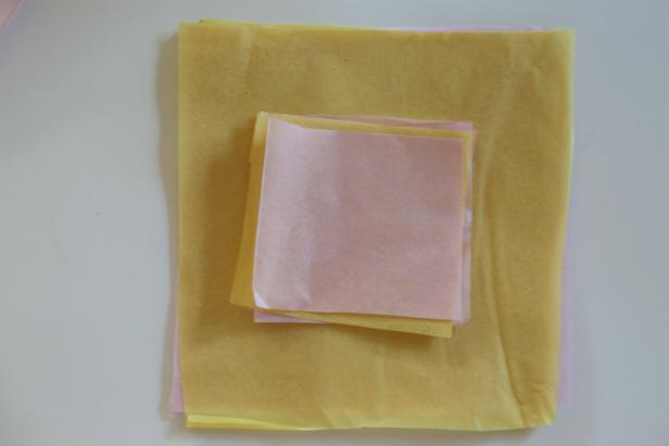 Cut the Tissue Paper for the Paper Peonies Cut the Tissue Paper for the Paper Peonies