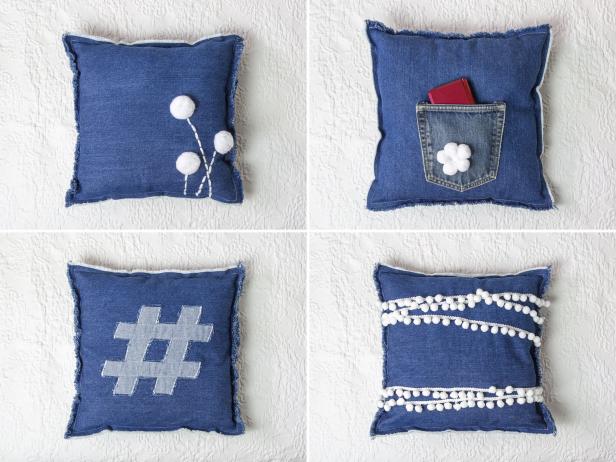 Cool Kids Denim Pillows Cool Kids Denim Pillows