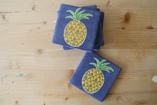 Pineapple Coasters Pineapple Coasters