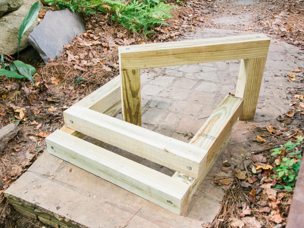 How To Build Outdoor Wood Steps How tos DIY