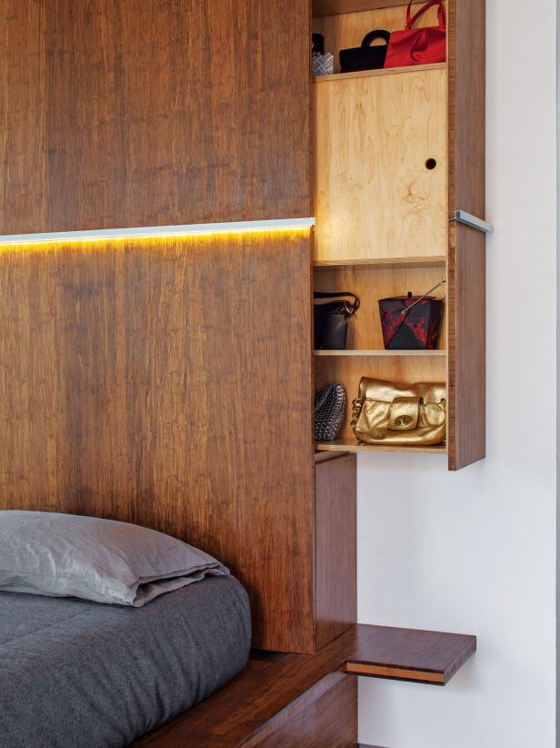 Headboard Storage headboard