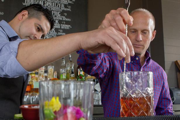Stirring a Cocktail cocktails