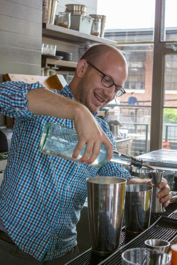Mixing a Cocktail Mixing a Cocktail