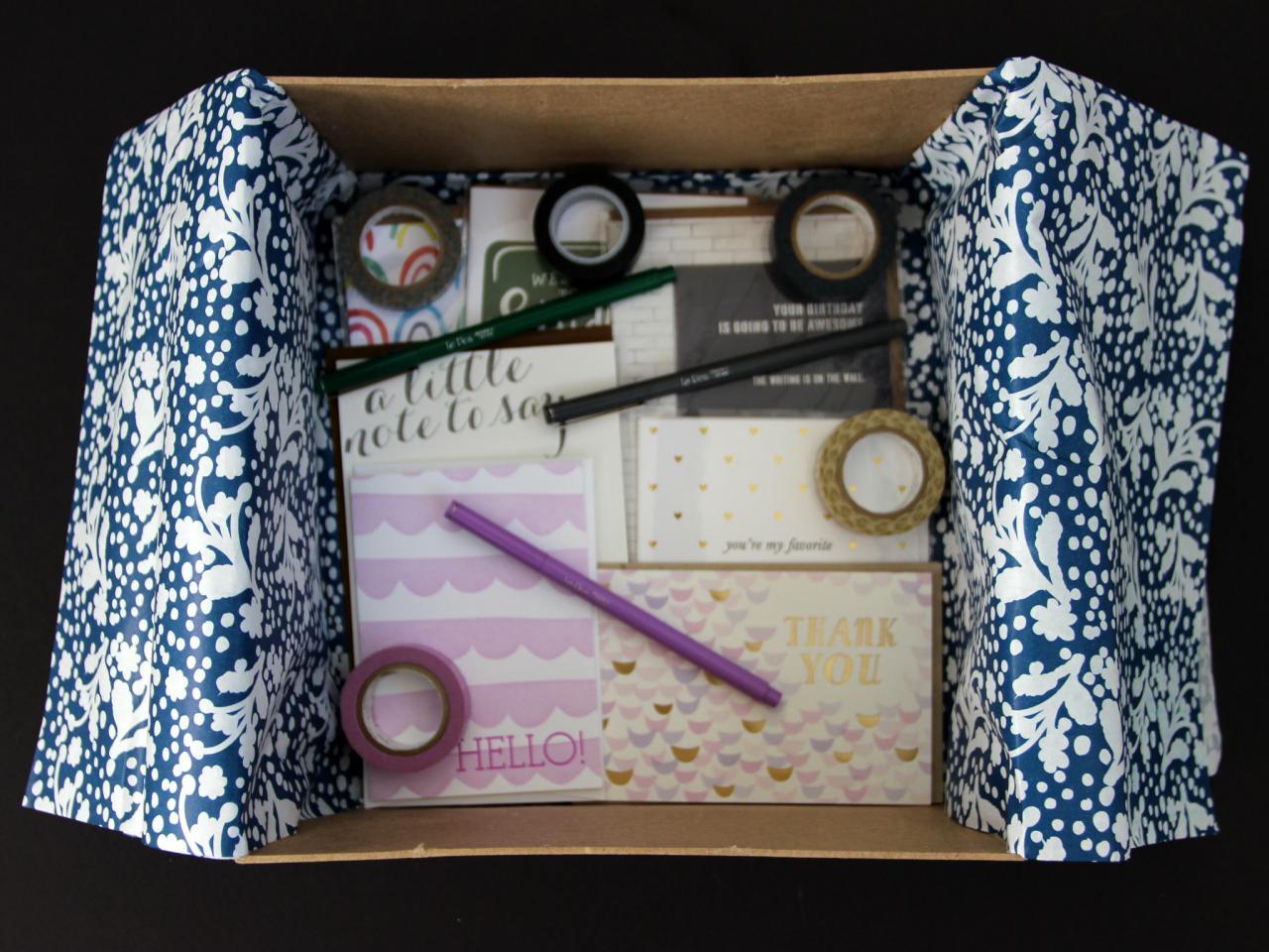 What To Put in a Letter Writing Kit DIY Network Blog Made + Remade DIY
