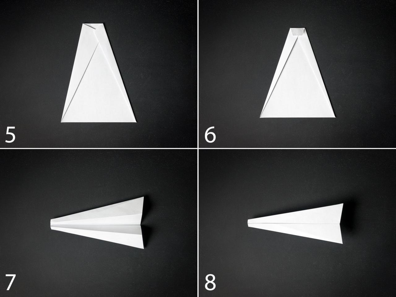 How to make a paper airplane for kids image