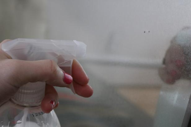 Learn how to make a natural at-home glass cleaner.