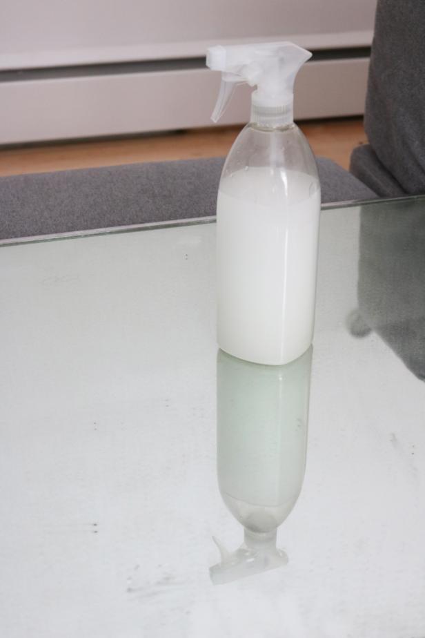 Learn how to make a natural at-home glass cleaner.