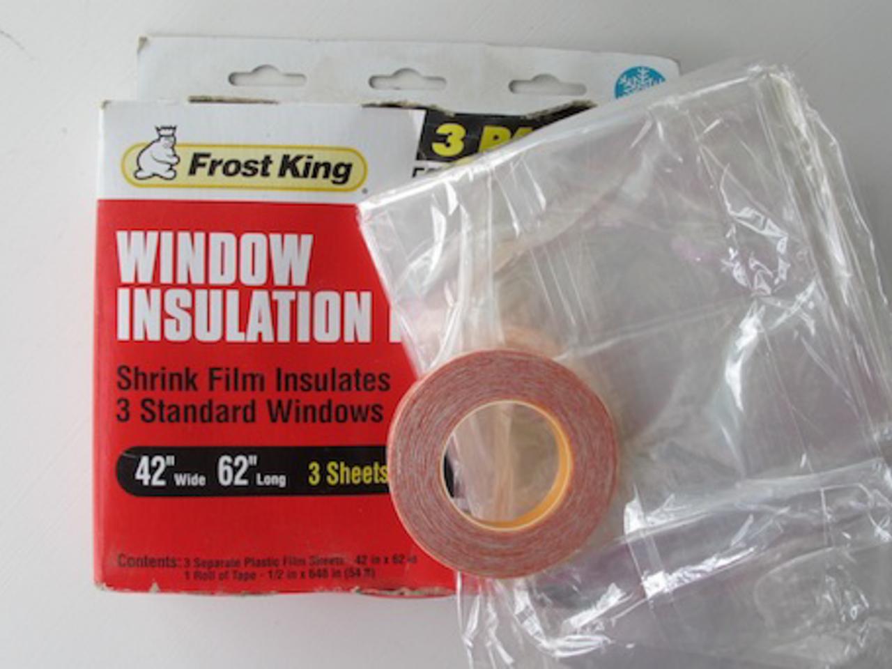 How do you seal windows for the winter?