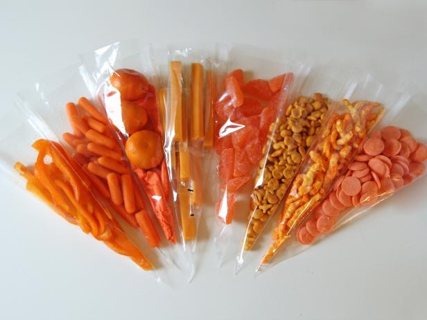 Packaging Orange Snacks orange snacks